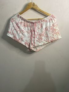 Floral Print Pajama Shorts
