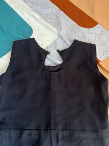 Chic Black Sheer Maxi Dress