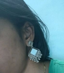Oxidized jhumka