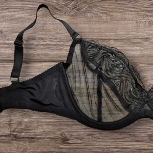 Next UK Underwired Sheer Black Bra