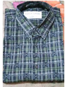 Men's Plaid Button-Down Shirt