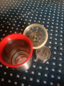 Steel Oil Dispenser.