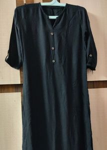 Black Kurthi+🎁