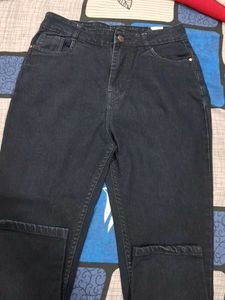 Classic Dark Wash Denim Jeans