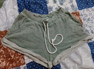 Cozy Grey Sweat Shorts