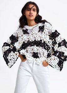 Crochet Flower Pattern Top