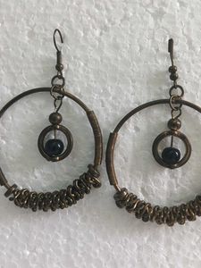 Unique Hoop &amp; Dangle Earrings Set