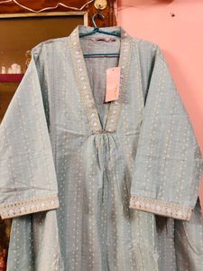 Branded Light Blue Kurta