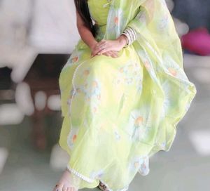Organza Anarkali Suit 🎉🎉