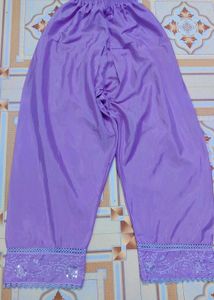 Beautiful Lavender Kurta Set for Girls
