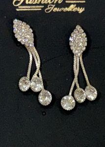 Sparkling Flower Necklace &amp; Earring Set