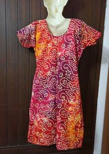 Vibrant Tie 'n dye Kurta