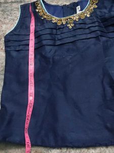 Girls Top With Net Skirt