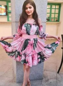 Floral Off-Shoulder Mini Dress 🌺🌷💗🩰🐚🦑⭐