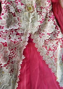 Elegant Pink Ethnic Dress