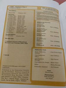Chemistry Part 1 and 2 Textbook for Cla