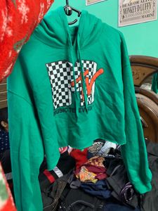 MTV Graphic Print Hoodie