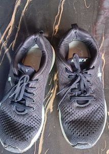 Sparx Black Running Shoes