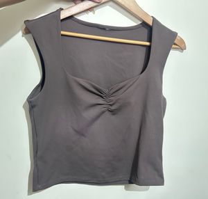 H&amp;M Gathered Vest Top