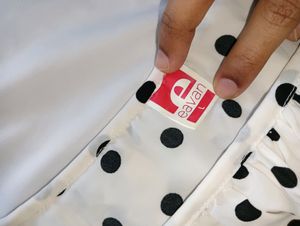 Back &amp; White Polka Dot Dress
