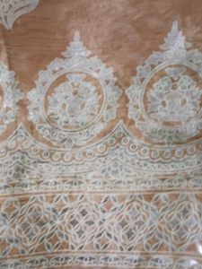 Gold saree