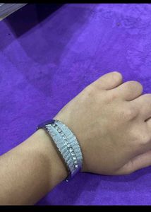 Sparkling Silver-tone Bracelet