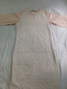Peach Kurti