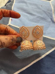 Elegant Gold-Tone Drop Earrings