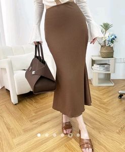 Solid mermaid skirt