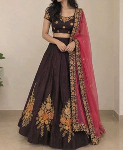 Embroidered Lehenga Choli Set