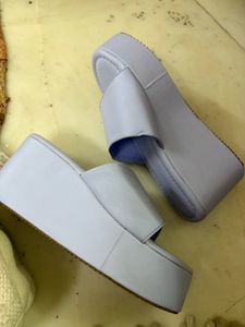 Lavender Platform Heels Or Wedges