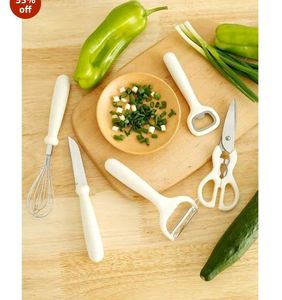 6-Piece Kitchen Set with Anti-Slip Handles