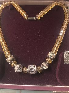 Elegant Beaded Necklace &amp; Earring Set