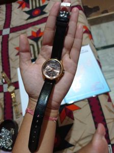 Classic Rose Gold Tone Watch
