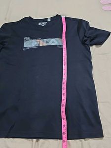 Fila Black T-Shirt Medium
