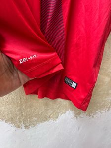 Nike Red "69" Dri-fit Football jersey