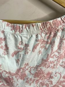 Floral Print Pajama Shorts