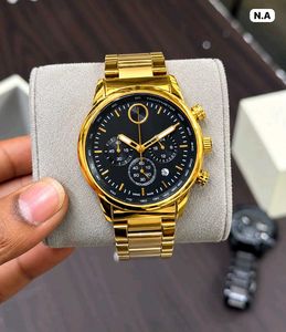 Movado( COPY )Gold Chronograph PREMIUM QUALITY MEN