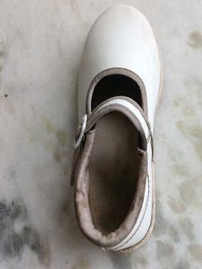 White girl's school shoes