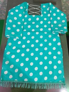 Potka Dot short Kurti