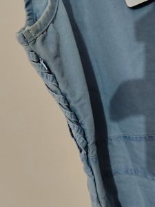 shaded blue denim dress new with tags