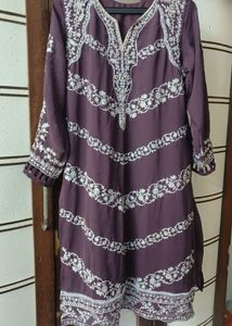 Elegant Embroidered Kurta Set