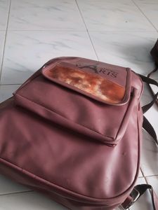 Bag Filled With Lot Of Stationary Items