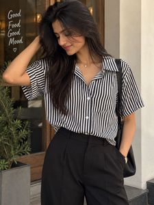 Stylish Striped Button-Down Shirt