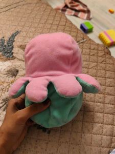 Reversible Octopus Plush Toy