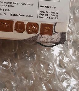Pat Mcgrath Lipstick Original With Tag
