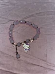 Hello Kitty Beaded Bracelet Pink