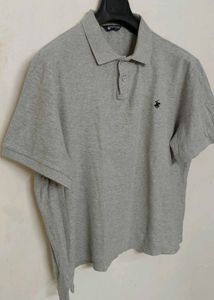 Grey Polo T-Shirt
