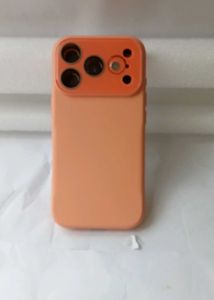 17pro Peach Camera Lens Case