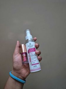 FACE MIST + LIP OIL 💗